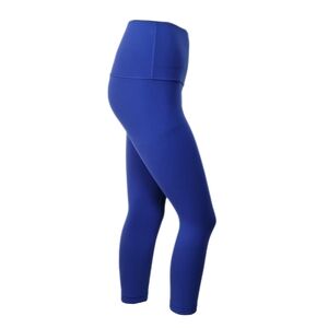 Lululemon Wunder Under Hi-Rise Crop 21" Sapphire Blue Size 4